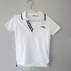 Collared white shirt Melby Italy